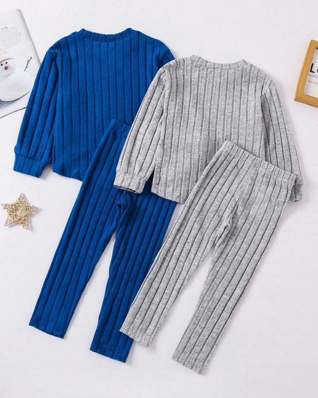 Girls 2pcs Casual Fall/Winter Set – Cozy & Simple Outfit