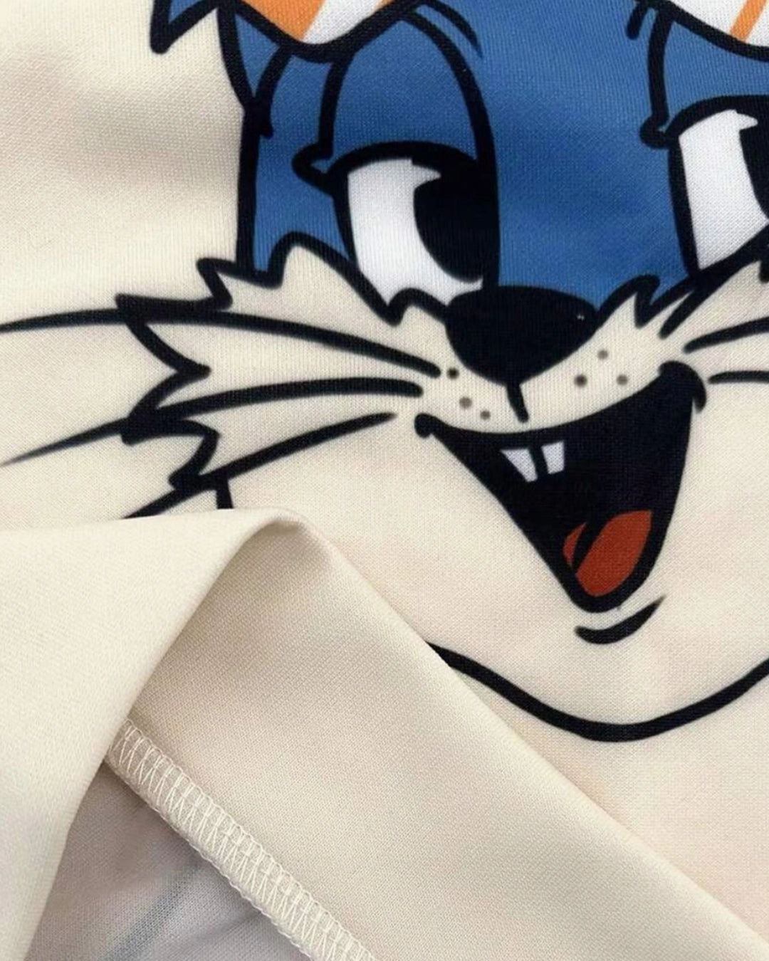 Boys Knit Hoodie with Cool Rabbits Design