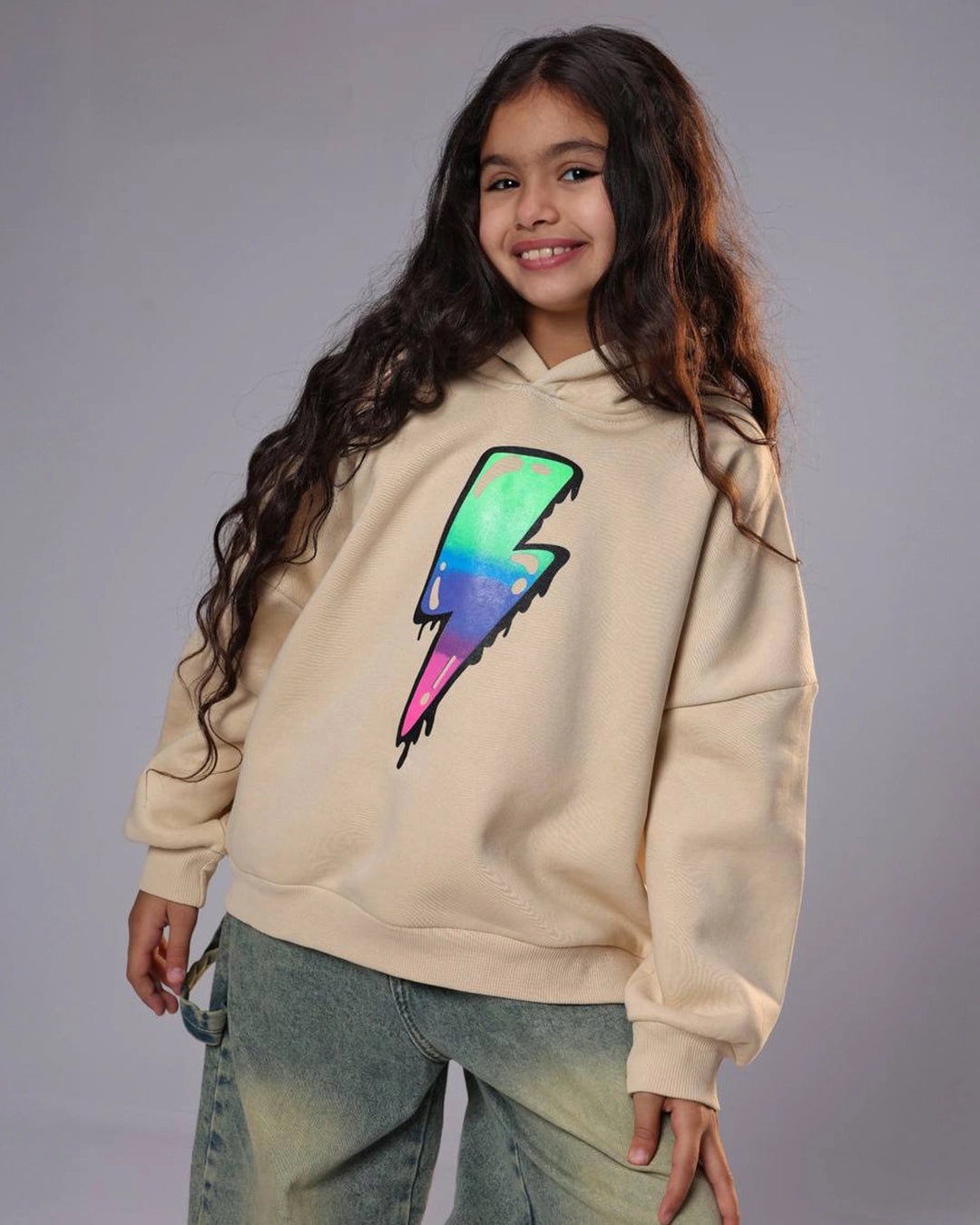 Graffiti Lightning Hoodie – Urban Vibes