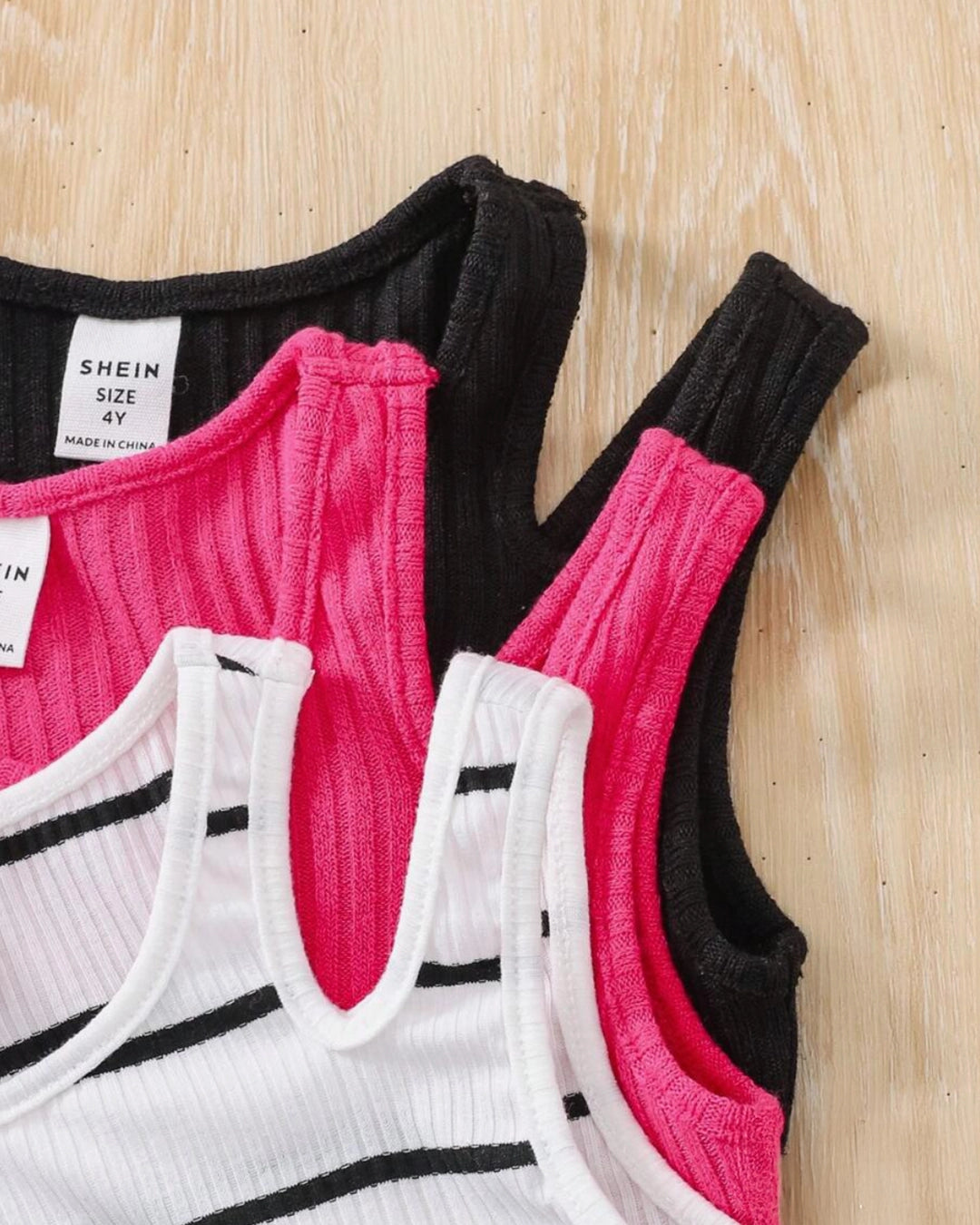 Girls' Casual Hollow Back Tank Top