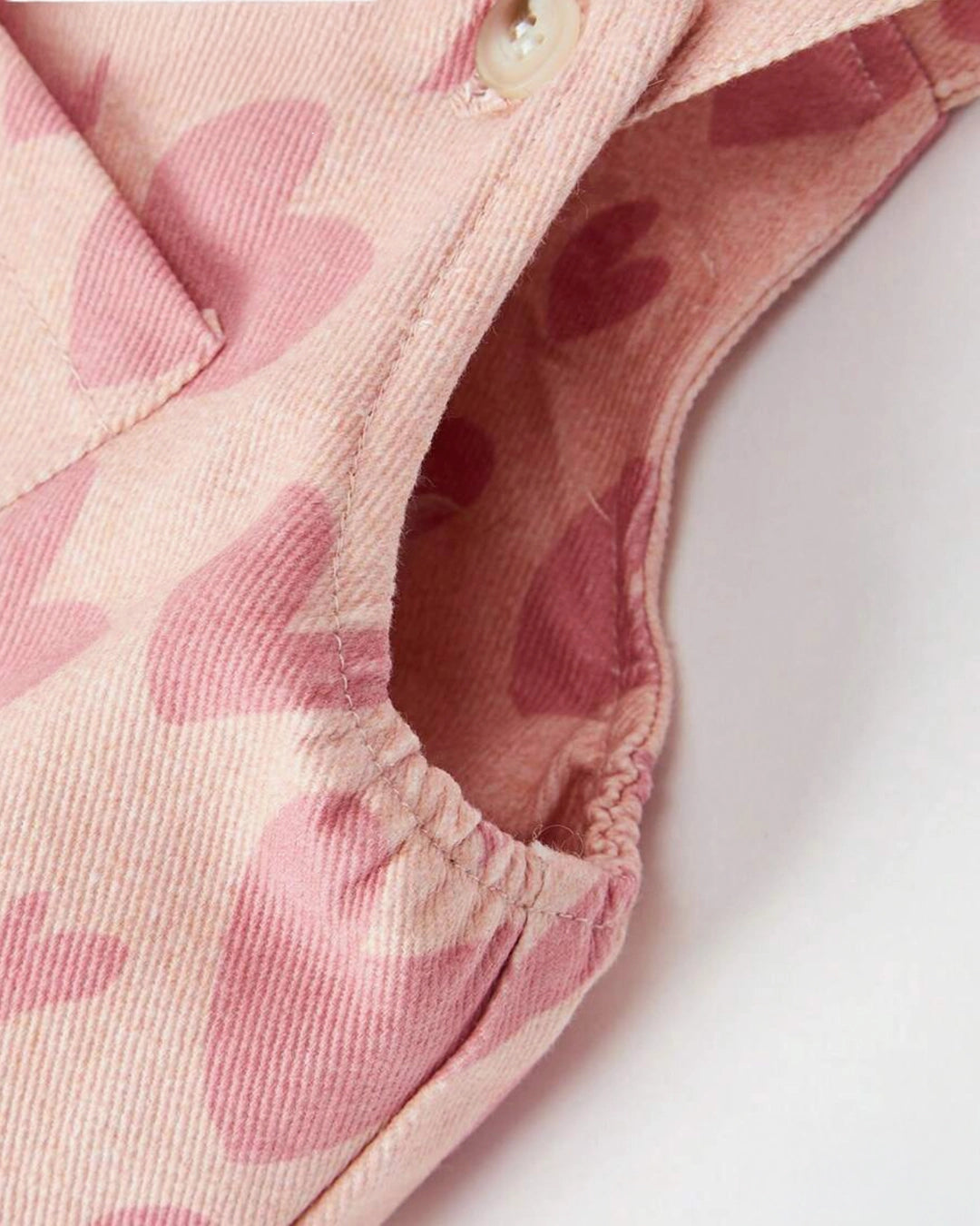 Heart Print Strap Jumpsuit for Girls