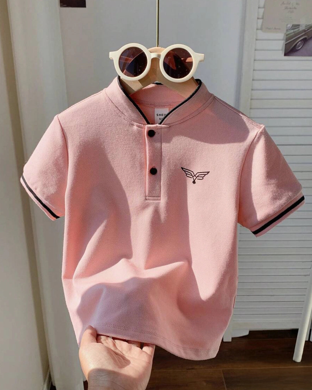 Boys Graphic Polo Shirt - Slim Fit