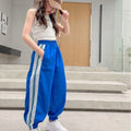 Tween Girls Colorblock Striped Jogger Pants