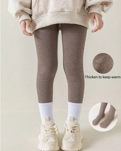 Children's Thick Elastic Tights, Autumn Winter Wear