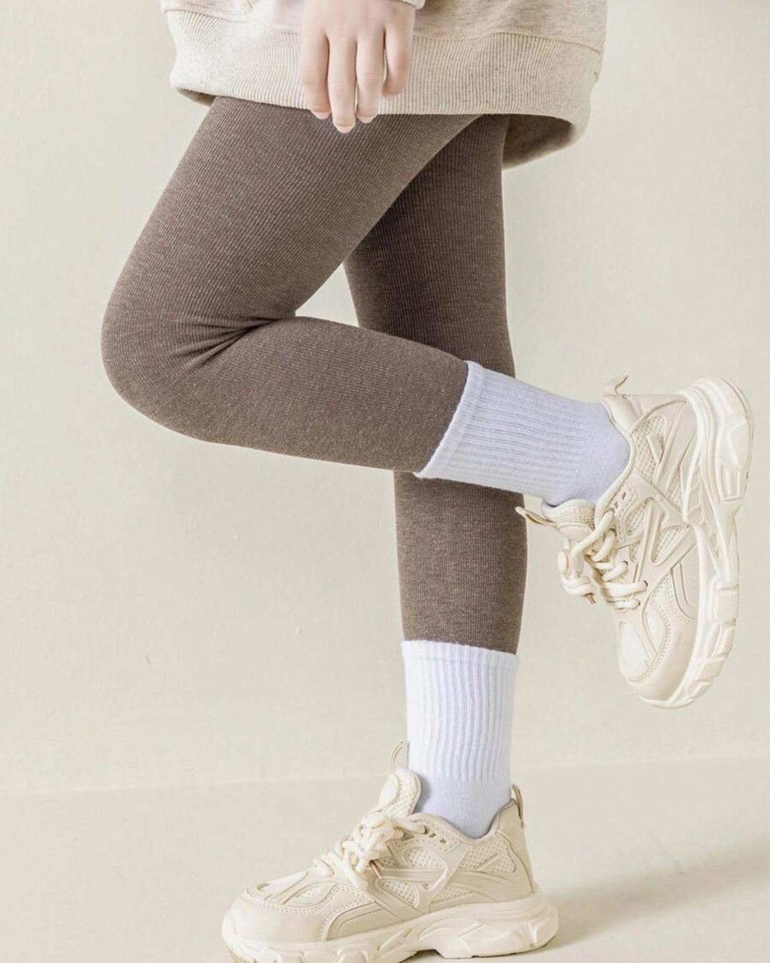 Children's Thick Elastic Tights, Autumn Winter Wear