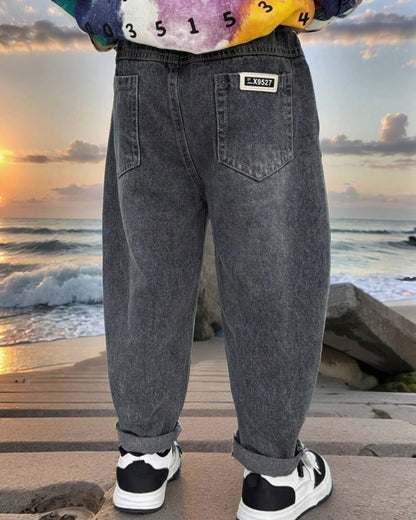 Boys' Casual Ripped Denim Jeans