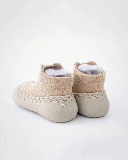 Soft Sole Indoor Shoes with Animal Prints