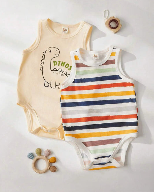 2-Piece Sleeveless Top Set for Boys