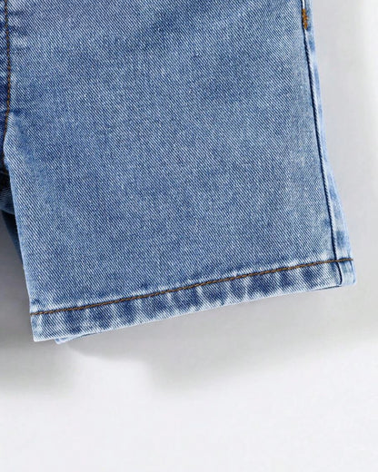 Boys' Denim Shorts – Boho Style