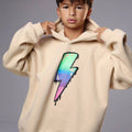 Graffiti Lightning Hoodie – Urban Vibes