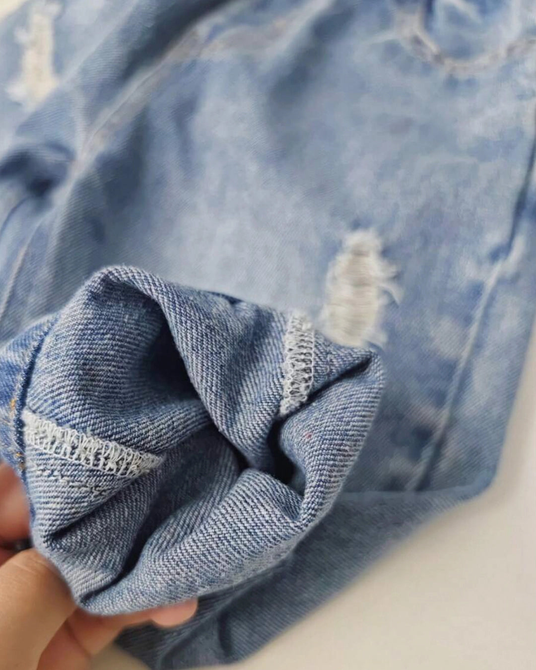 Boys' Ripped Casual Jeans – All-Season Style