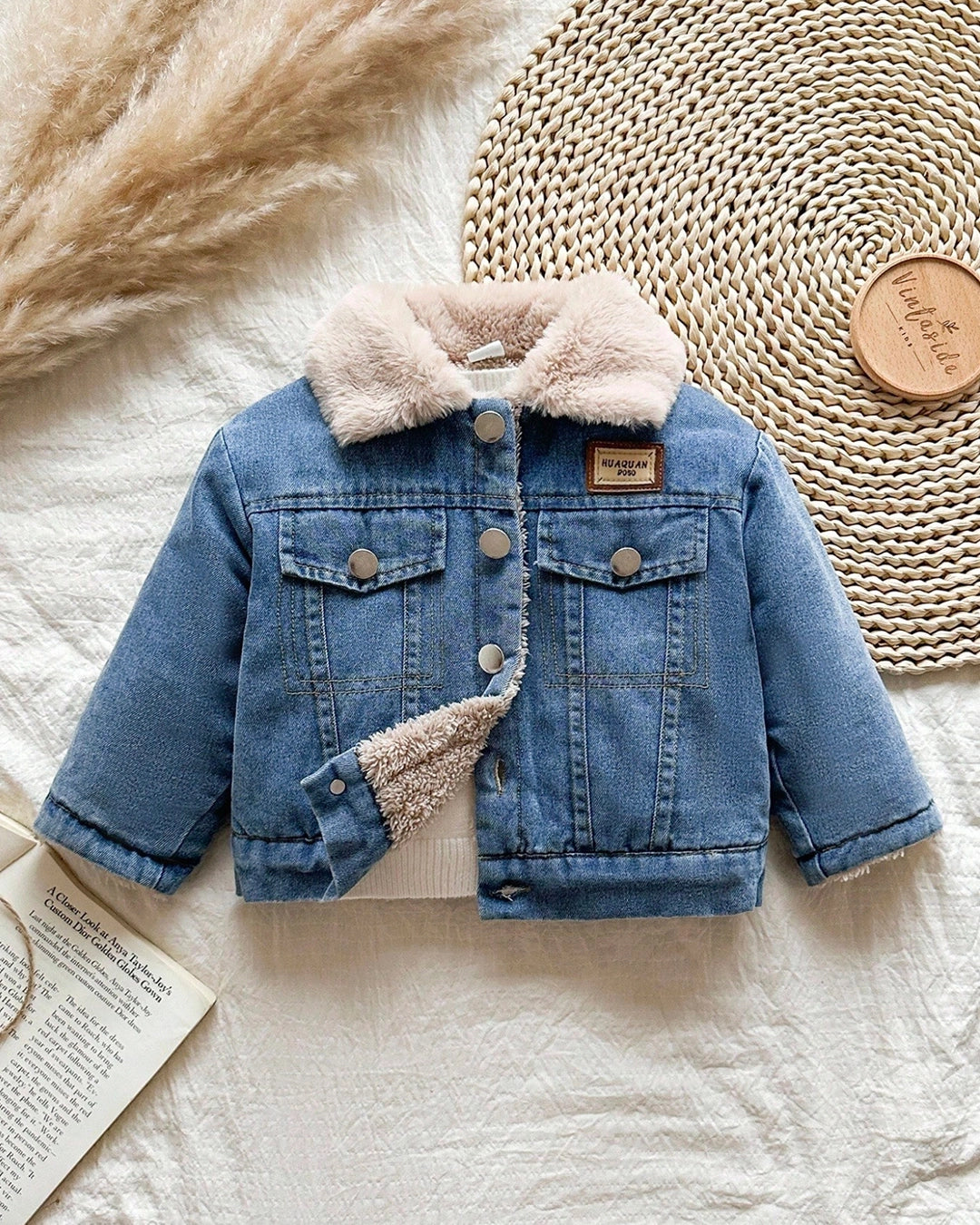 Baby Boys' Denim Jacket – Thermal Lined & Stylish