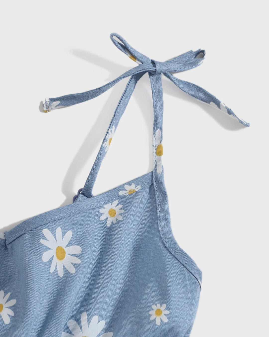 Daisy Top & Ruffle Shorts Set for Girls